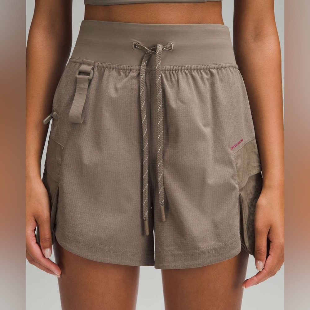 NWT Lululemon WovenAir High-Rise Hiking Short 4" Nomad